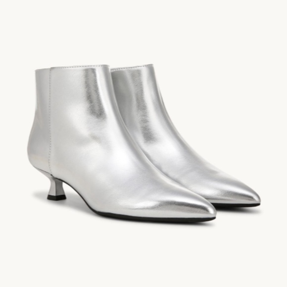 LifeStride Maya Ankle Bootie In Silver (WIDE) - Picture 9 of 10